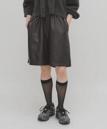 ドローストリングショートパンツ