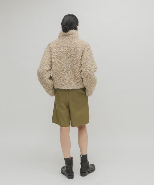 KBF（ケイビーエフ）の「ドローストリングショートパンツ（その他パンツ・レディース・カーキ/ダークブラウン・ONE）」の13枚目の写真