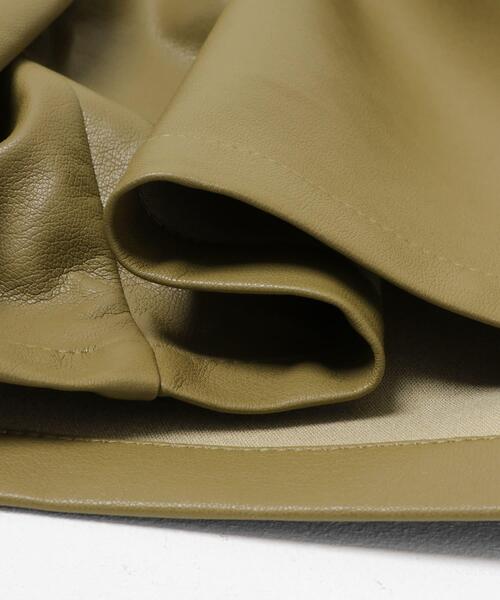 KBF（ケイビーエフ）の「ドローストリングショートパンツ（その他パンツ・レディース・カーキ/ダークブラウン・ONE）」の9枚目の写真