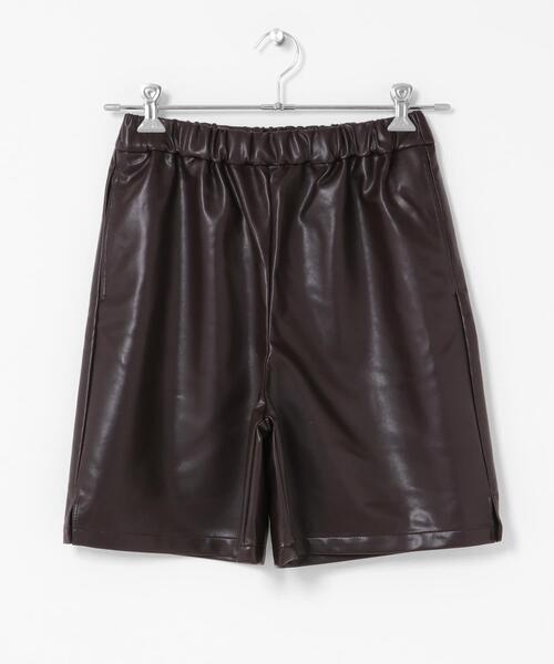 KBF（ケイビーエフ）の「ドローストリングショートパンツ（その他パンツ・レディース・カーキ/ダークブラウン・ONE）」の20枚目の写真