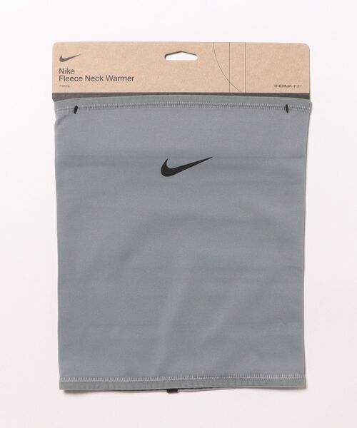NIKE(ナイキ)の「《NIKEアパレル》メンズTHERMA-FITフリースネックウォーマー(ネックウォーマー/スヌード・メンズ・ブルー系その他/ブラック/スモークグレー・フリー)」の3枚目の写真