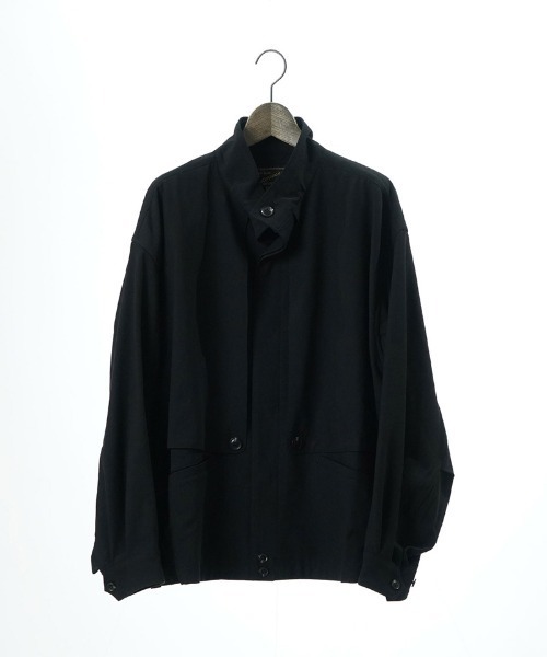 EGO TRIPPING（エゴトリッピング）の「mj11250-TRENCHSWINGTOP スイングトップ ブルゾン(616600)（ブルゾン・メンズ・ブラック/杢グレー/チャコール・48/46）」の20枚目の写真