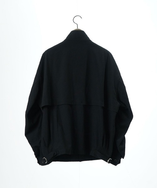 EGO TRIPPING（エゴトリッピング）の「mj11250-TRENCHSWINGTOP スイングトップ ブルゾン(616600)（ブルゾン・メンズ・ブラック/杢グレー/チャコール・48/46）」の11枚目の写真