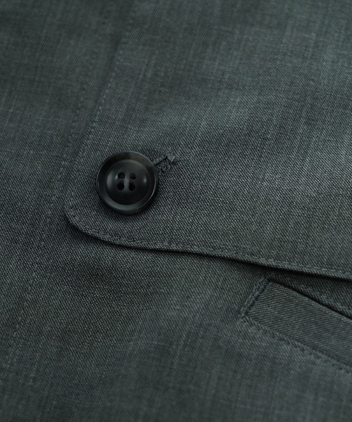 EGO TRIPPING（エゴトリッピング）の「mj11250-TRENCHSWINGTOP スイングトップ ブルゾン(616600)（ブルゾン・メンズ・ブラック/杢グレー/チャコール・48/46）」の13枚目の写真