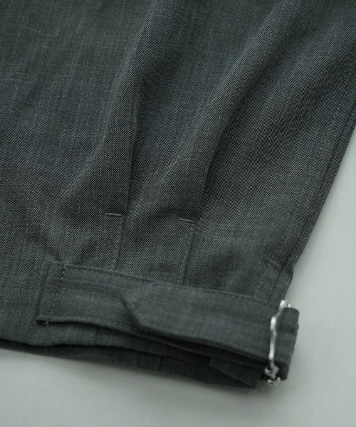 EGO TRIPPING（エゴトリッピング）の「mj11250-TRENCHSWINGTOP スイングトップ ブルゾン(616600)（ブルゾン・メンズ・ブラック/杢グレー/チャコール・48/46）」の16枚目の写真