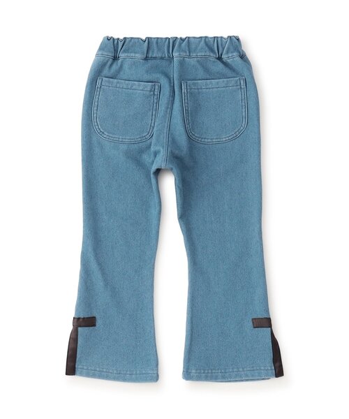 Seraph（セラフ）の「【ジュニア対応】サイドリボン裏起毛フレアパンツ（その他パンツ・キッズ・アイボリー/サックスブルー/ピンク・80/90/100/110/120/130/140）」の9枚目の写真