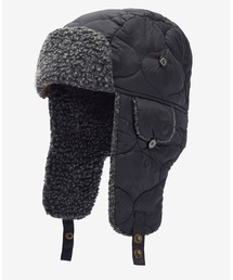 Barbour(バブアー)のSandbayキルティングトラッパーハット(ベルト)