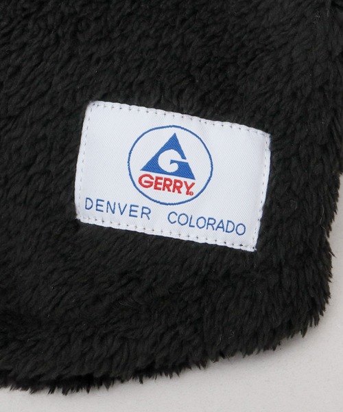 GERRY(ジェリー)の「A.M.S.別注 ミドル丈 ファーリーフリース ボア ハイネックウォーマー(ネックウォーマー/スヌード・メンズ・ブラック/グレー・FREE)」の18枚目の写真