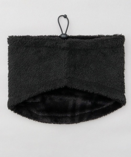 GERRY(ジェリー)の「A.M.S.別注 ミドル丈 ファーリーフリース ボア ハイネックウォーマー(ネックウォーマー/スヌード・メンズ・ブラック/グレー・FREE)」の10枚目の写真