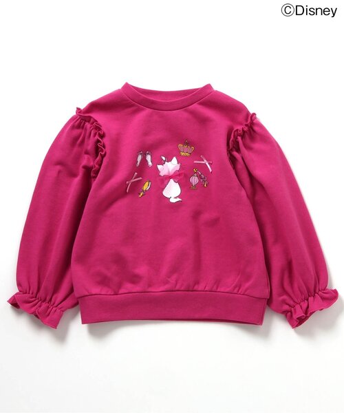 まみちゃん　ドレーナー ディズニーキャラクター/ マリー】キャンディースリーブトレーナー