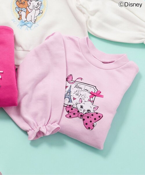 ディズニーキャラクター/ マリー】キャンディースリーブトレーナー
