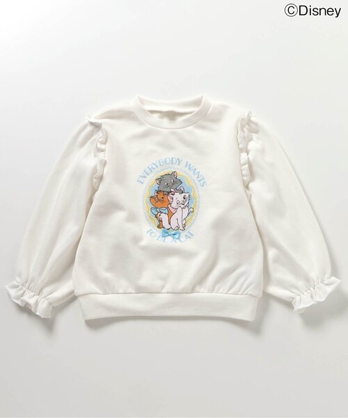 ディズニーキャラクター/ マリー】キャンディースリーブトレーナー