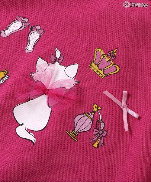 Disney（ディズニー）の「【ディズニーキャラクター/ マリー】キャンディースリーブトレーナー（スウェット・キッズ・アイボリー/ローズ/ピンク・80/90/100/110/120/130/140）」の14枚目の写真