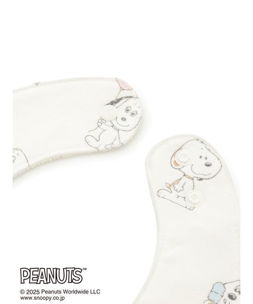 gelato pique(ジェラートピケ)の「【PEANUTS PUPPIES】【BABY】総柄スタイ(スタイ/よだれかけ・キッズ・クリーム・F)」の6枚目の写真