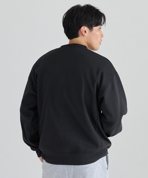 coca(coca)(コカ)の「裏起毛ベアイラストプリントトレーナー(スウェット・メンズ・ライトベージュ/ブラック・XL/M/L)」の15枚目の写真