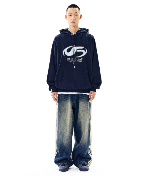 F.ILLUMINATE(フィルミネイト)の「シンボルロゴスプレッドフードパーカー-ブラック(パーカー・レディース・その他・SMALL/MEDIUM)」の8枚目の写真