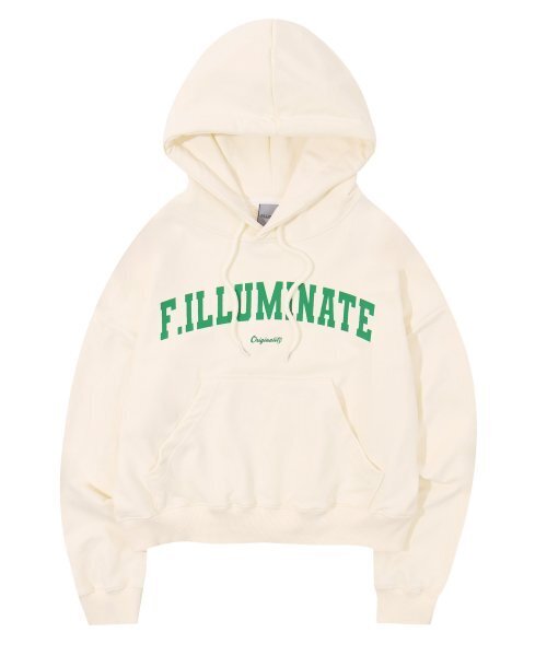 F.ILLUMINATE（フィルミネイト）の「(W)アーチクロップフードパーカー-クリーム（パーカー・レディース・その他・FREE）」の2枚目の写真