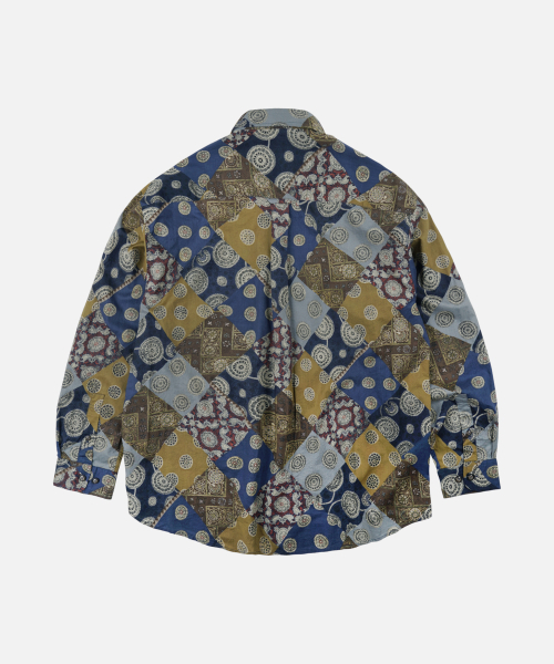 FRIZMWORKS(フリズムワークス)の「DIAMOND PATCHWORK RELAX SHIRT _ MIX(シャツ/ブラウス・メンズ・その他・MEDIUM/LARGE/X-LARGE)」の2枚目の写真