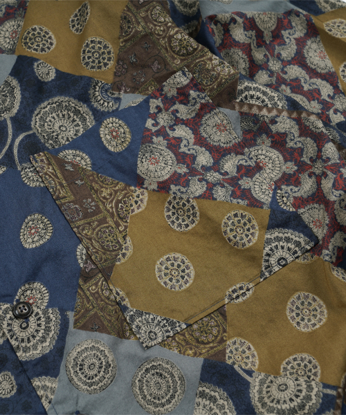 FRIZMWORKS(フリズムワークス)の「DIAMOND PATCHWORK RELAX SHIRT _ MIX(シャツ/ブラウス・メンズ・その他・MEDIUM/LARGE/X-LARGE)」の4枚目の写真