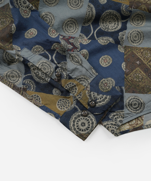 FRIZMWORKS(フリズムワークス)の「DIAMOND PATCHWORK RELAX SHIRT _ MIX(シャツ/ブラウス・メンズ・その他・MEDIUM/LARGE/X-LARGE)」の6枚目の写真