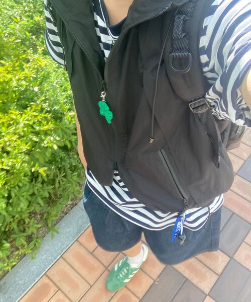 TRILLION(トリリオン)の「ディビジョンナイロンフード集業ベスト(BLACK)(ベスト・レディース・その他・MEDIUM/LARGE)」の18枚目の写真