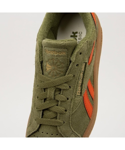 Reebok(リーボック)の「クラブシー グラウンズ UK / CLUB C GROUNDS UK(スニーカー・メンズ・ブラウン/オリーブ・22.5cm/23.0cm/23.5cm/24.5cm/24.0cm/25.0cm/25.5cm/26.0cm/26.5cm/27.0cm/27.5cm/28.0cm/28.5cm/29.0cm)」の16枚目の写真