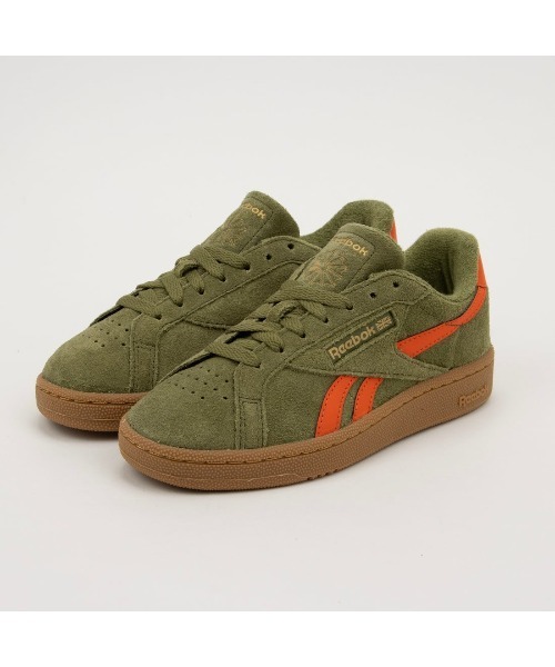 Reebok(リーボック)の「クラブシー グラウンズ UK / CLUB C GROUNDS UK(スニーカー・メンズ・ブラウン/オリーブ・22.5cm/23.0cm/23.5cm/24.5cm/24.0cm/25.0cm/25.5cm/26.0cm/26.5cm/27.0cm/27.5cm/28.0cm/28.5cm/29.0cm)」の12枚目の写真