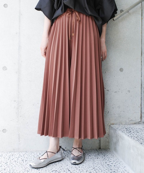 SWITCH BY ARCH(スイッチバイアーチ)の「/ARC/SWITCH by ARCH/ACCORDION PLEATS SKIRTPANTS(その他パンツ・レディース・グレイッシュブルー/キャメル・FREE)」の1枚目の写真