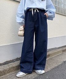 CIAOPANIC TYPY（チャオパニックティピー）の「【5サイズ展開/低身長・高身長対応】デイリーイージーワイドデニム（デニムパンツ）」