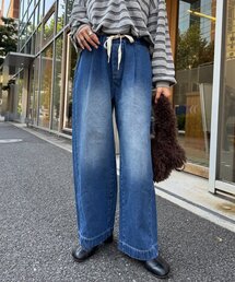 CIAOPANIC TYPY | 【5サイズ展開/低身長・高身長対応】デイリーイージーワイドデニム(デニムパンツ)