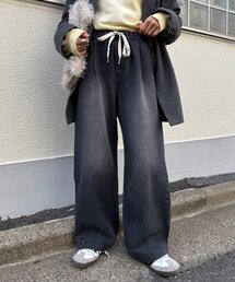 CIAOPANIC TYPY | 【5サイズ展開/低身長・高身長対応】デイリーイージーワイドデニム(デニムパンツ)