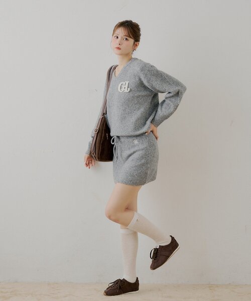 Chico(チコ)の「【セットアップ対応】ニットタイトミニスカート(スカート・レディース・ピンク/アイボリー/グレー・FREE)」の20枚目の写真