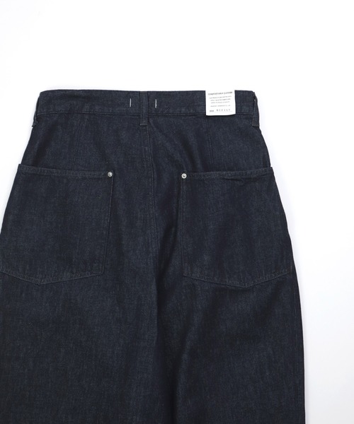D.M.G / ディーエムジー] 11ozデニム ツータックシックレッグパンツ