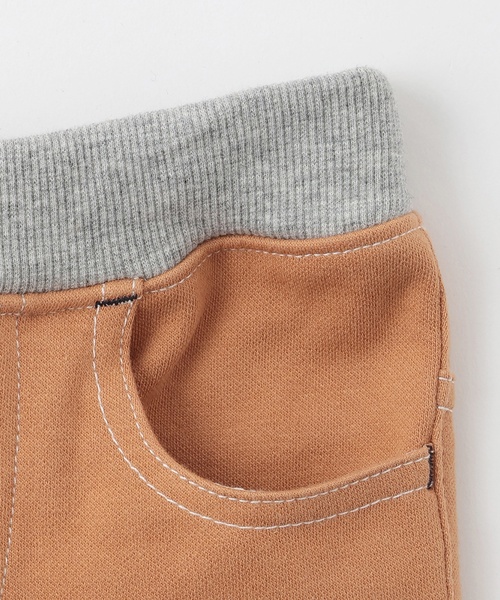 kladskap（クレードスコープ）の「【蓄光】深海魚裾折り返しロング丈ストレートパンツ（その他パンツ・キッズ・キャメル/ネイビー・130cm/120cm/110cm/100cm/90cm）」の6枚目の写真