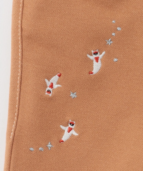 kladskap（クレードスコープ）の「【蓄光】深海魚裾折り返しロング丈ストレートパンツ（その他パンツ・キッズ・キャメル/ネイビー・130cm/120cm/110cm/100cm/90cm）」の7枚目の写真