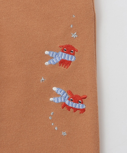 kladskap（クレードスコープ）の「【蓄光】深海魚裾折り返しロング丈ストレートパンツ（その他パンツ・キッズ・キャメル/ネイビー・130cm/120cm/110cm/100cm/90cm）」の9枚目の写真