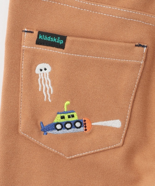 kladskap（クレードスコープ）の「【蓄光】深海魚裾折り返しロング丈ストレートパンツ（その他パンツ・キッズ・キャメル/ネイビー・130cm/120cm/110cm/100cm/90cm）」の13枚目の写真