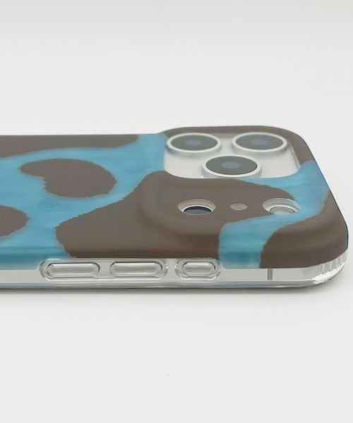 Fun & Daily（ファンアンドデイリー）の「Cow Color iPhone Case 16 17 Pro ProMax / アイフォンケース（スマホケース/カバー・レディース・ホワイト/ピンク/ブルー・iPhone 16/iPhone 16 Pro/iPhone 16 Pro Max/iPhone 17/iPhone 17 Pro/iPhone 17 Pro Max）」の9枚目の写真