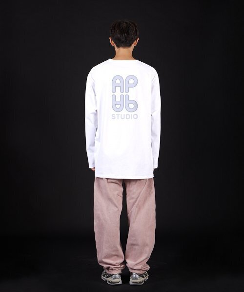 ASTRAL PROJECTION(アストラルプロジェクション)の「エイピーエイピー オーバーサイズ ロングスリーブTシャツ_ホワイト(Tシャツ/カットソー・メンズ・その他・LARGE/MEDIUM/X-LARGE/XX-LARGE)」の7枚目の写真