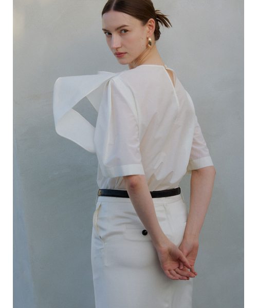 GRIDAJ（クリダジェイ）の「ロングスリットスカート[アイボリー]（スカート・レディース・アイボリー・SMALL/MEDIUM）」の5枚目の写真