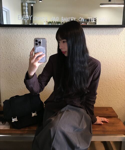 COSTUME O’CLOCK(コスチュームオクロック)の「セミブーツカットスラックスチャコール COWPT001CHARCOAL(スラックス・レディース・その他・SMALL/MEDIUM/LARGE)」の7枚目の写真