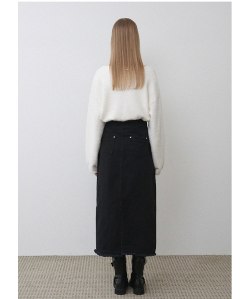 MICANE（ミケーネ）の「マフィンフリンジHラインスカート（スカート・レディース・ブラウン/ブラック・X-SMALL/SMALL/MEDIUM/LARGE/X-LARGE/XX-LARGE）」の8枚目の写真