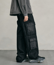Multi Pocket Jeans DCPT058BlackA