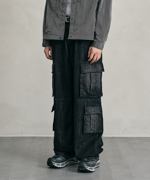 DECET(デケト)の「Multi Pocket Jeans DCPT058BlackA(デニムパンツ・レディース・その他・26/28/30/32/34)」の4枚目の写真