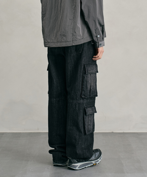 DECET(デケト)の「Multi Pocket Jeans DCPT058BlackA(デニムパンツ・レディース・その他・26/28/30/32/34)」の5枚目の写真