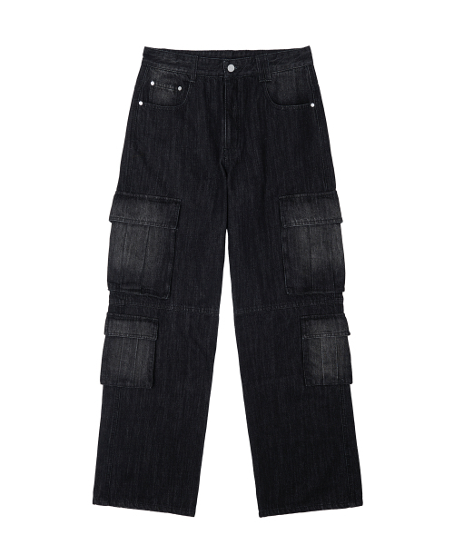 DECET(デケト)の「Multi Pocket Jeans DCPT058BlackA(デニムパンツ・レディース・その他・26/28/30/32/34)」の6枚目の写真