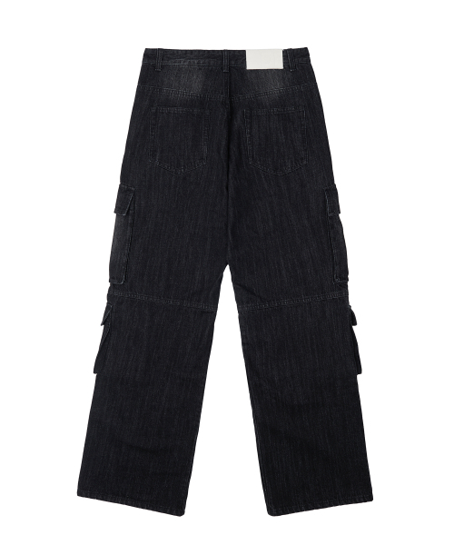 DECET(デケト)の「Multi Pocket Jeans DCPT058BlackA(デニムパンツ・レディース・その他・26/28/30/32/34)」の7枚目の写真