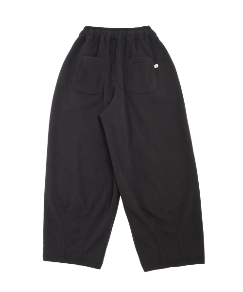 A NOTHING(アナッシング)の「2-LAYER MICRO FLEECE SWEAT PANTS (Black)(スウェットパンツ・レディース・その他・MEDIUM/LARGE)」の2枚目の写真