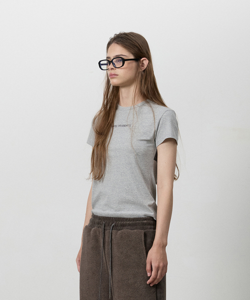 THREE TO EIGHTY(スリートゥエイティー)の「STANDARD CORSET GRAPHIC TEE GREY(Tシャツ/カットソー・レディース・その他・FREE)」の3枚目の写真