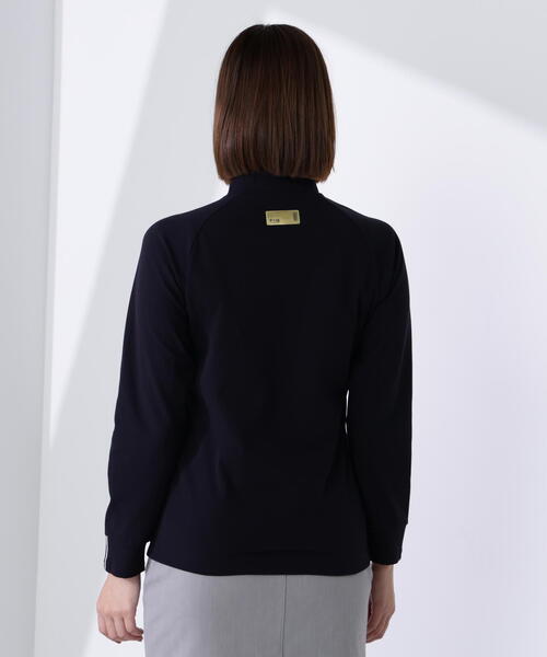 PING（ピン）の「【PING APPAREL】サーモソーラー バックカノコ長袖ハイネックカットソー ＜GOLD＞ (LADIES)（Tシャツ/カットソー・レディース・ブラック/グレー/ホワイト・L/LL/M/S）」の9枚目の写真